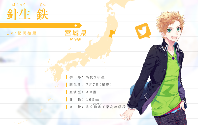  p>日本的男性配音演员,北海道出生,所属事务所为im enterprise.