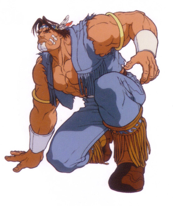 街头霸王 /a>》系列中的一个勇士,被族人称为"猎鹰"的高大的墨西哥