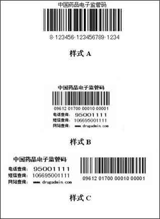 中国电子药品监管码