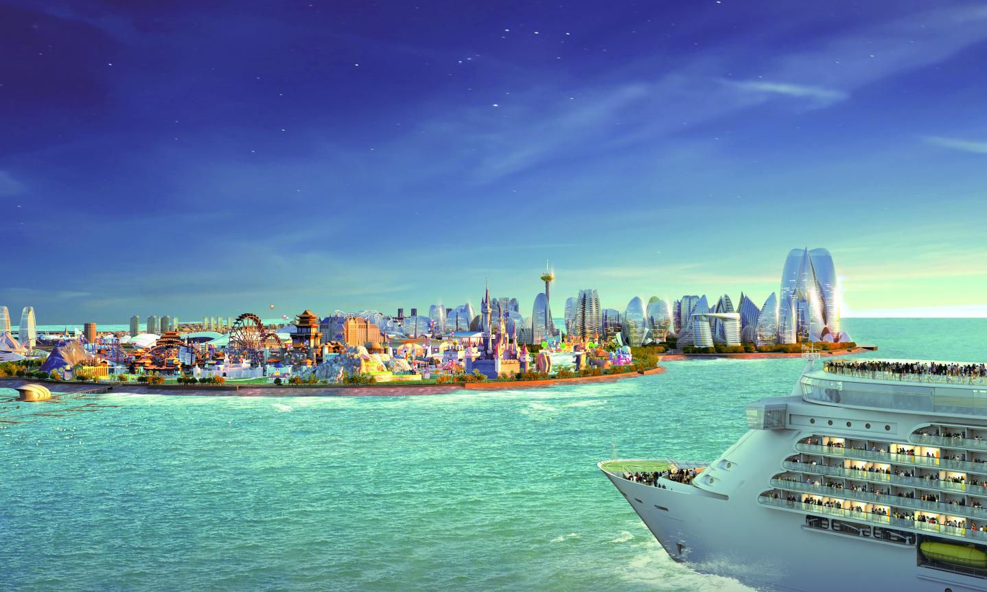 引进与好莱坞,迪斯尼,环球影城媲美的高科技体验项目,并按1:1原型投资