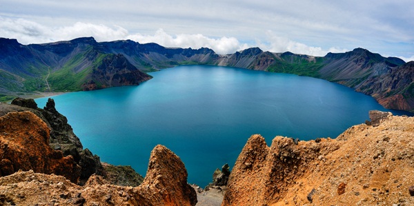 长白山天池火山