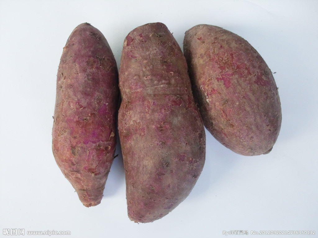 日本川山紫黑红薯