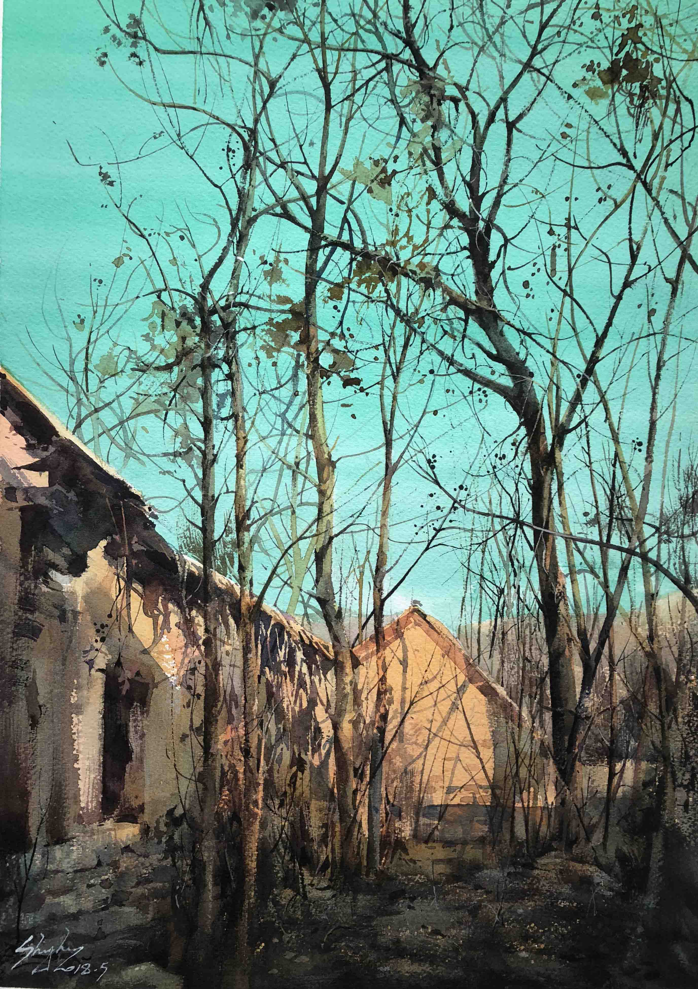 data-id="gnarpj7oyw">邵昱皓,1983年6月生于山东青岛,文学硕士,水彩