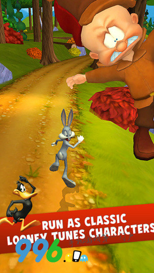 兔八哥持续奔跑,如果没有被任何障碍绊倒