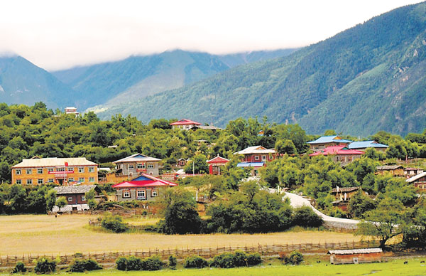  p>西藏自治区林芝市波密县古乡辖行政村.