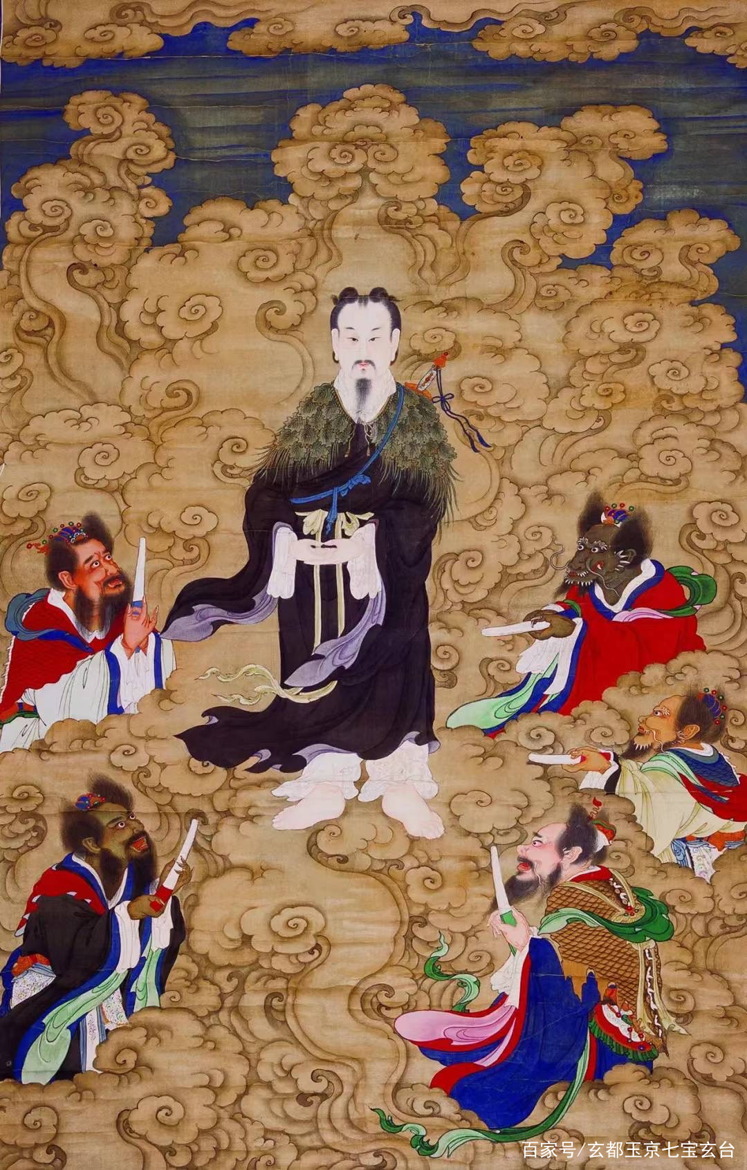 道教中赫赫有名的玄天上帝真武大帝，真武大帝父母是指哪两位尊神_百科TA说