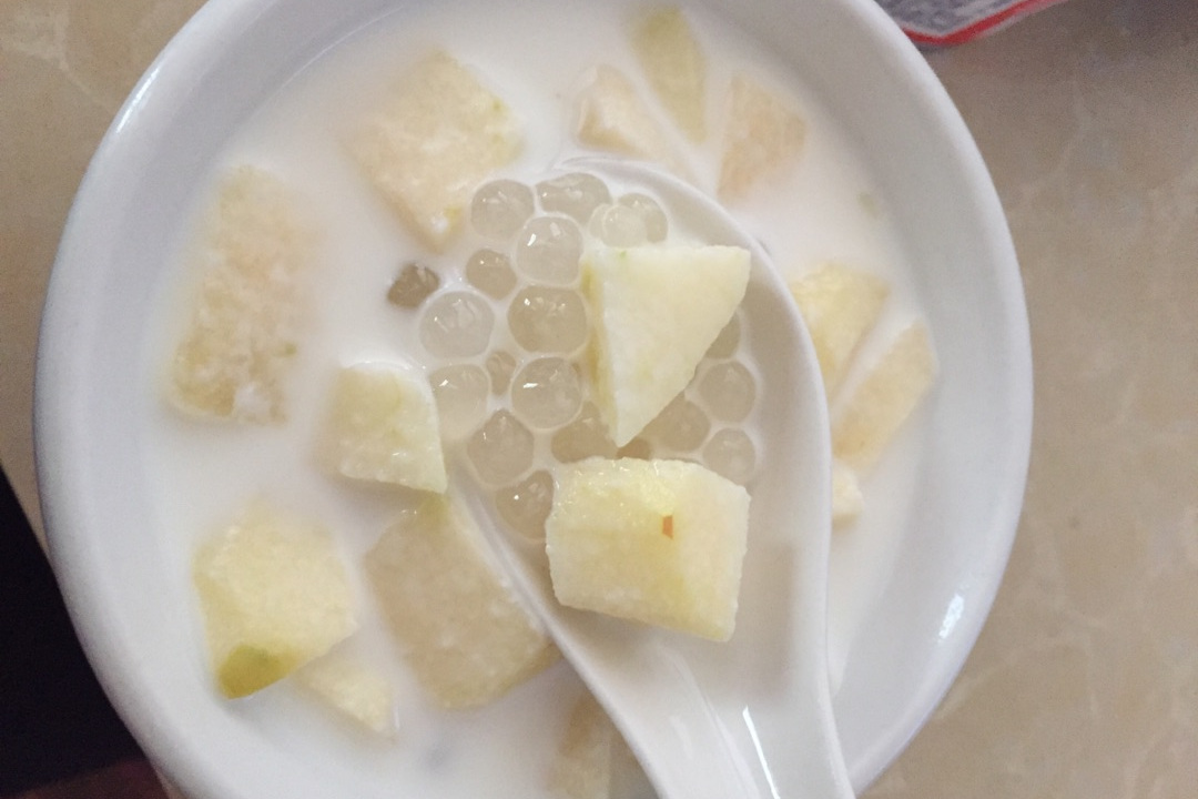 山楂苹果西米露