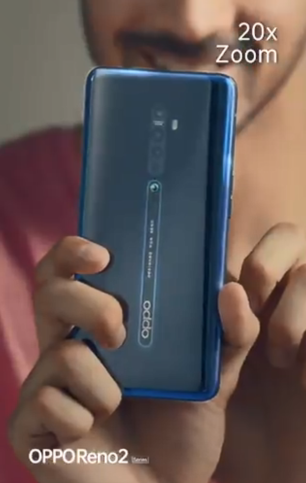 熟悉的设计，不一样的摄像头！OPPO 发布 Reno 2 预热视频_百科TA说