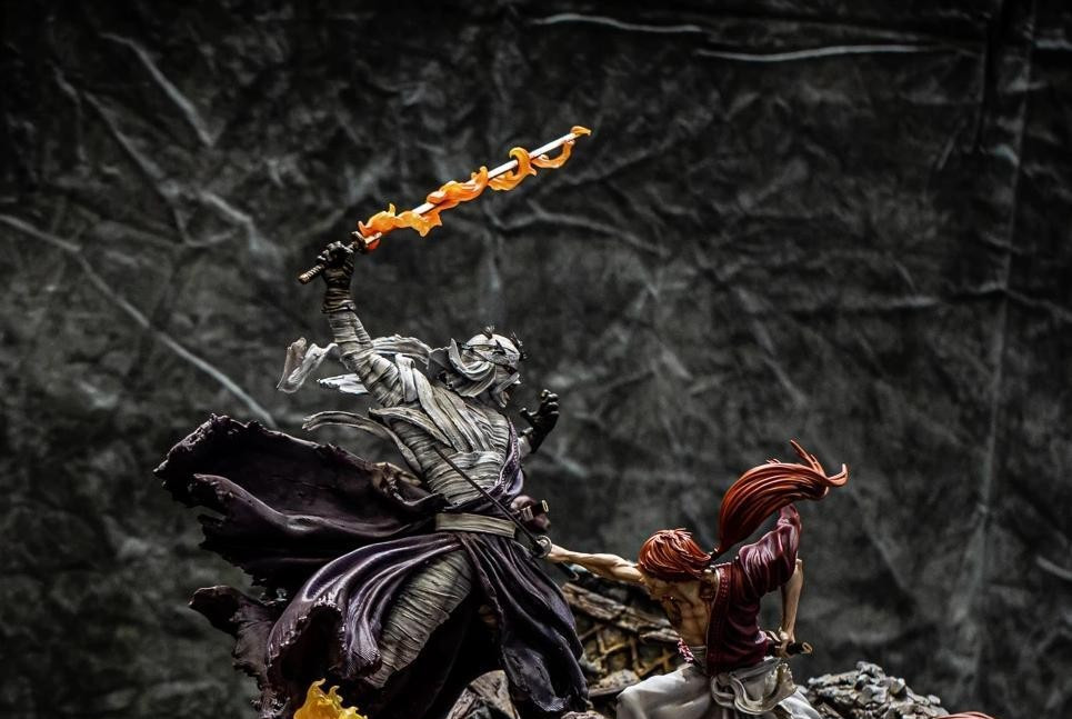 diorama 浪客剑心绯色剑心 vs 志志雄真实