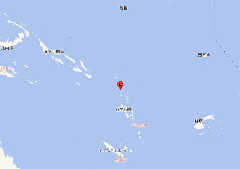 2020年8月5日圣克鲁斯群岛5.8级地震