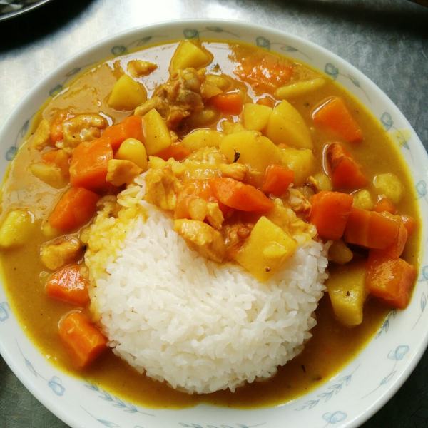 七彩缤纷咖喱饭