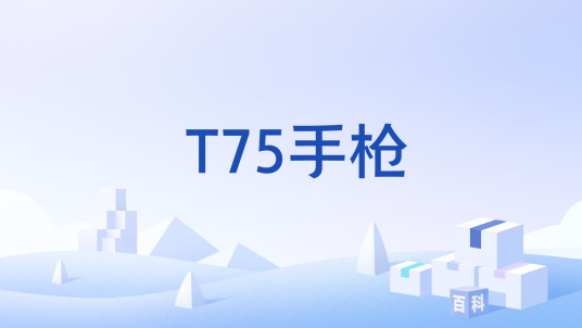 T75手枪_百度百科