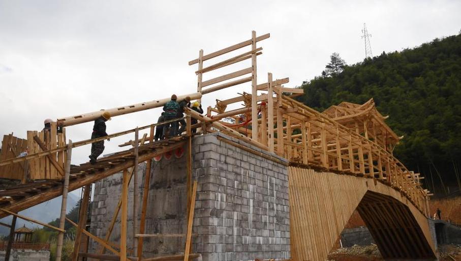 木拱廊桥营造技艺