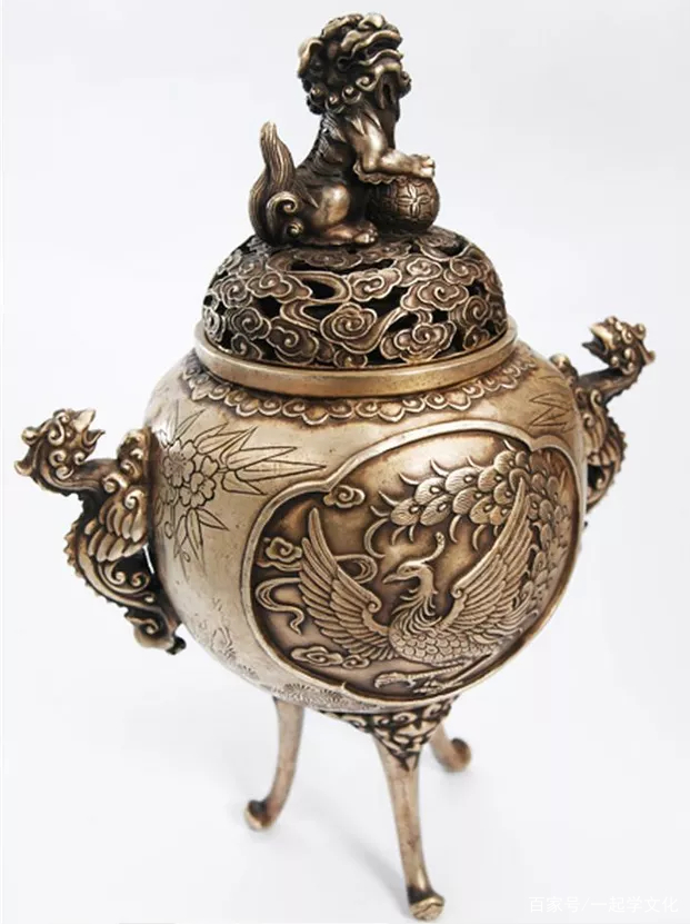 中国美術　 清朝　 清代　　香炉　白磁　唐物　時代物　古物 四大博物馆馆藏香炉欣赏(三)南京博物院藏--艺术收藏--人民网