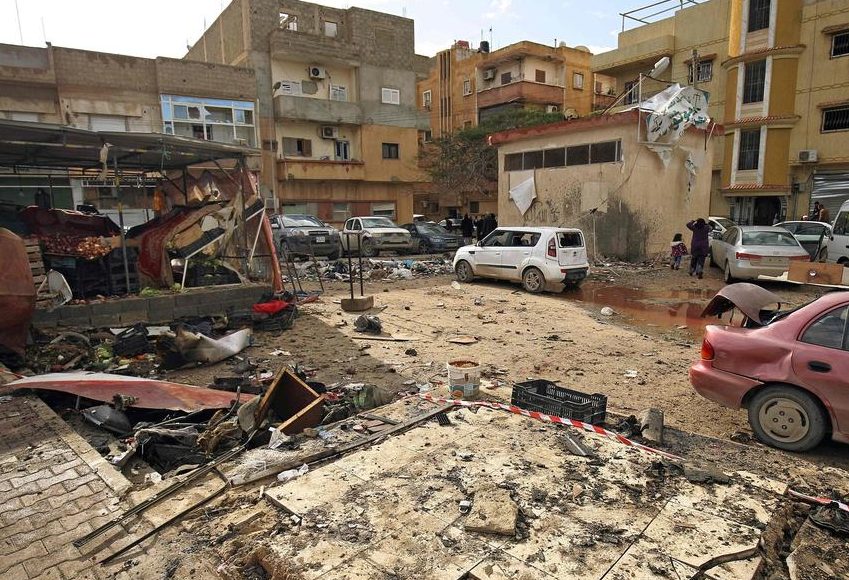 利比亚班加西发生连环汽车爆炸事件