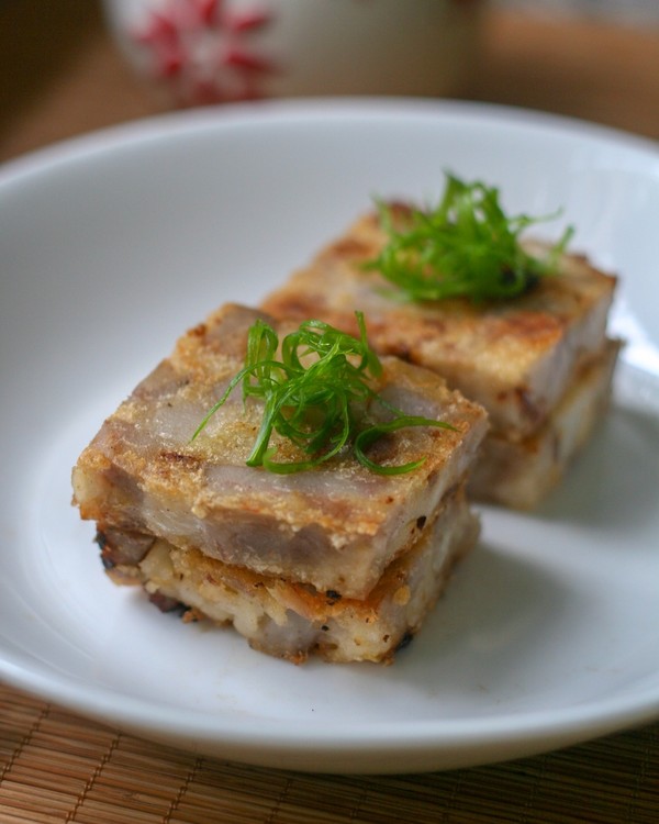 香煎五香芋头糕