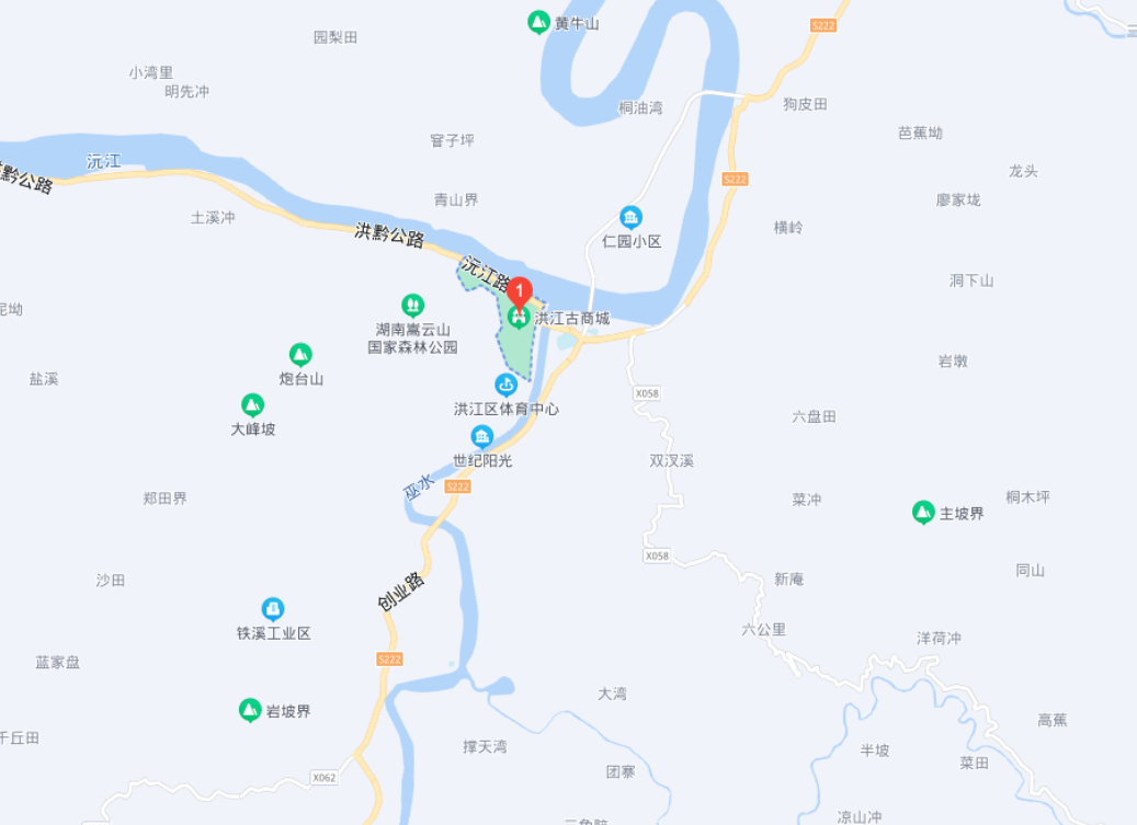 洪江古商城老街