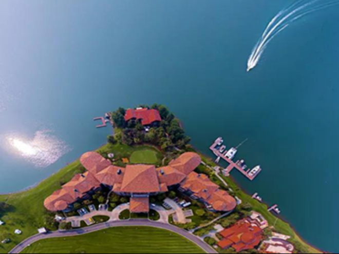 北度联盟金海湖碧波花园岛度假区
