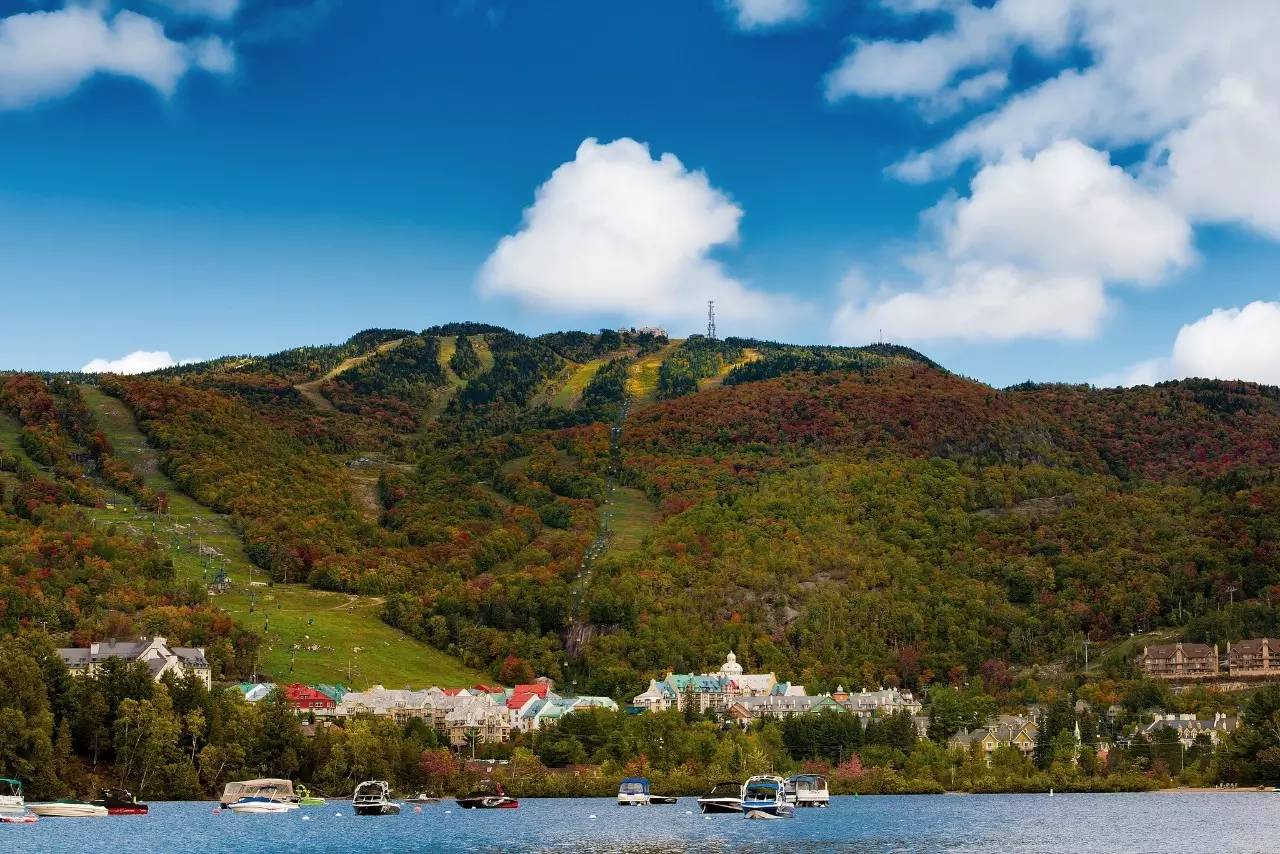  p>加拿大地盾的一部分,位于魁北克省境内,尤指 a