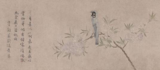 花鸟图（元代钱选创作的绘画）_百度百科