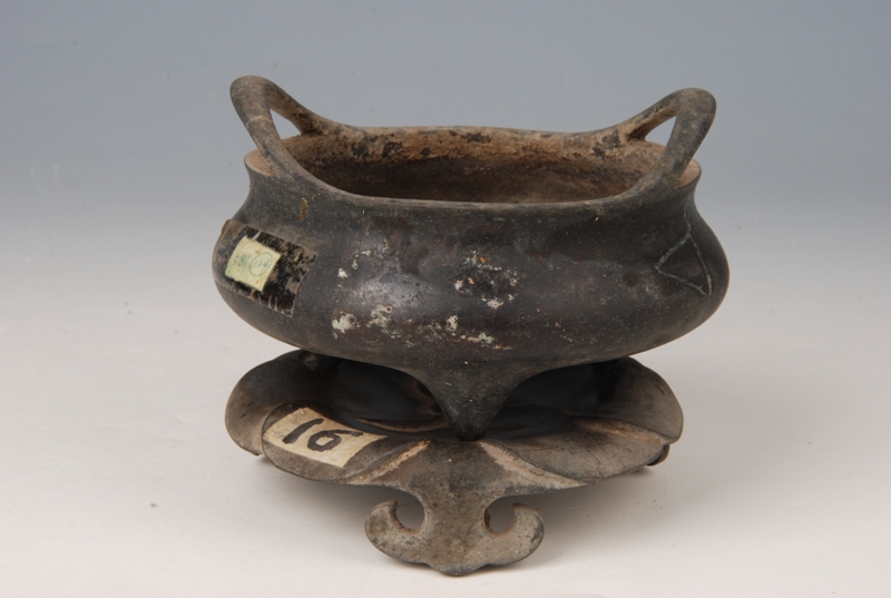 明"大明宣德"款铜香炉