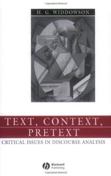 Text, Context, Pretext_百度百科