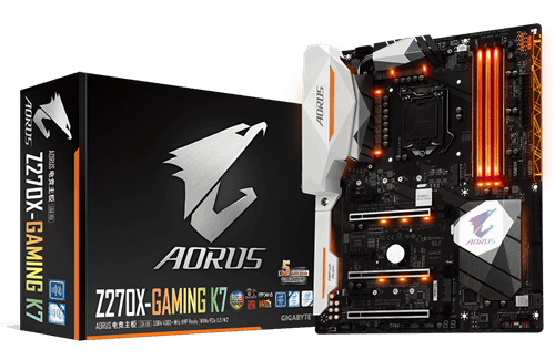 技嘉aorus z270x-gaming k7