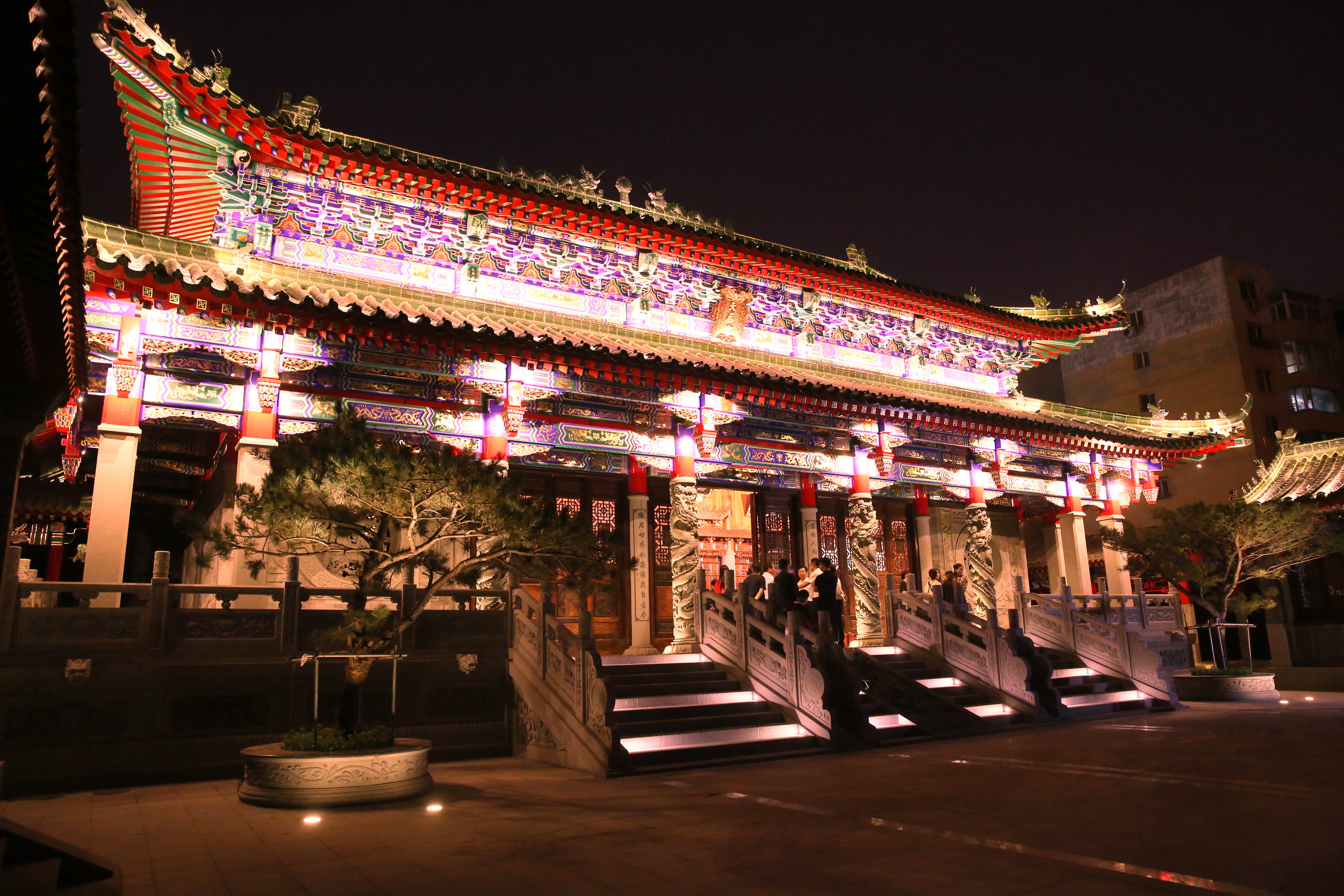  p>沈阳天后宫历史上曾是中国最北端的妈祖庙,是福建商人陈应龙于1782