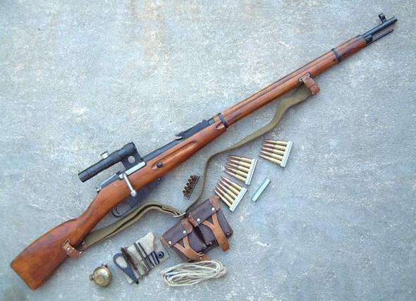 莫辛纳甘m91-30狙击步枪