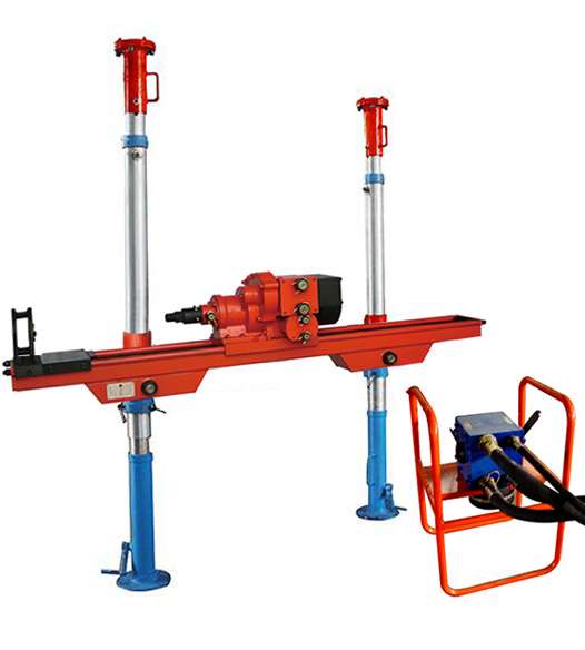 气动架柱式钻机