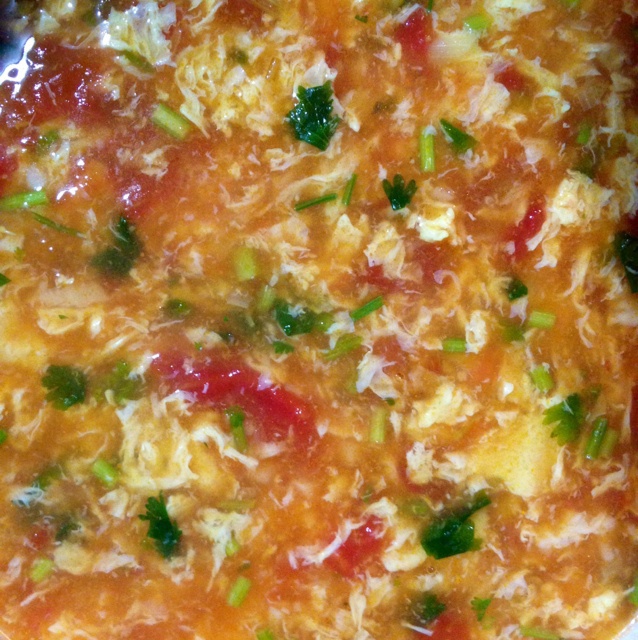 西红柿鸡蛋打卤