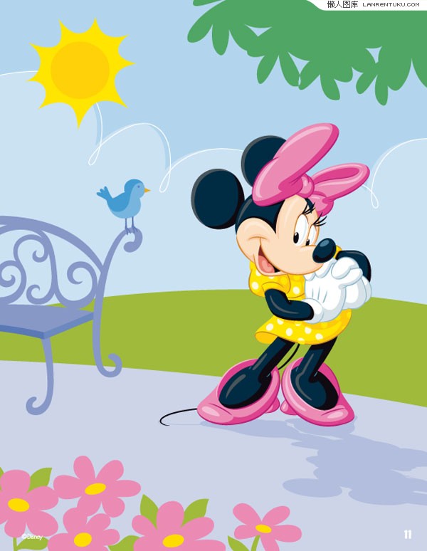  p data-id="gnwzr5pyu9">米妮(英文名称:minnie mouse)是米奇的女