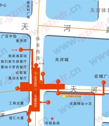 体育西路站