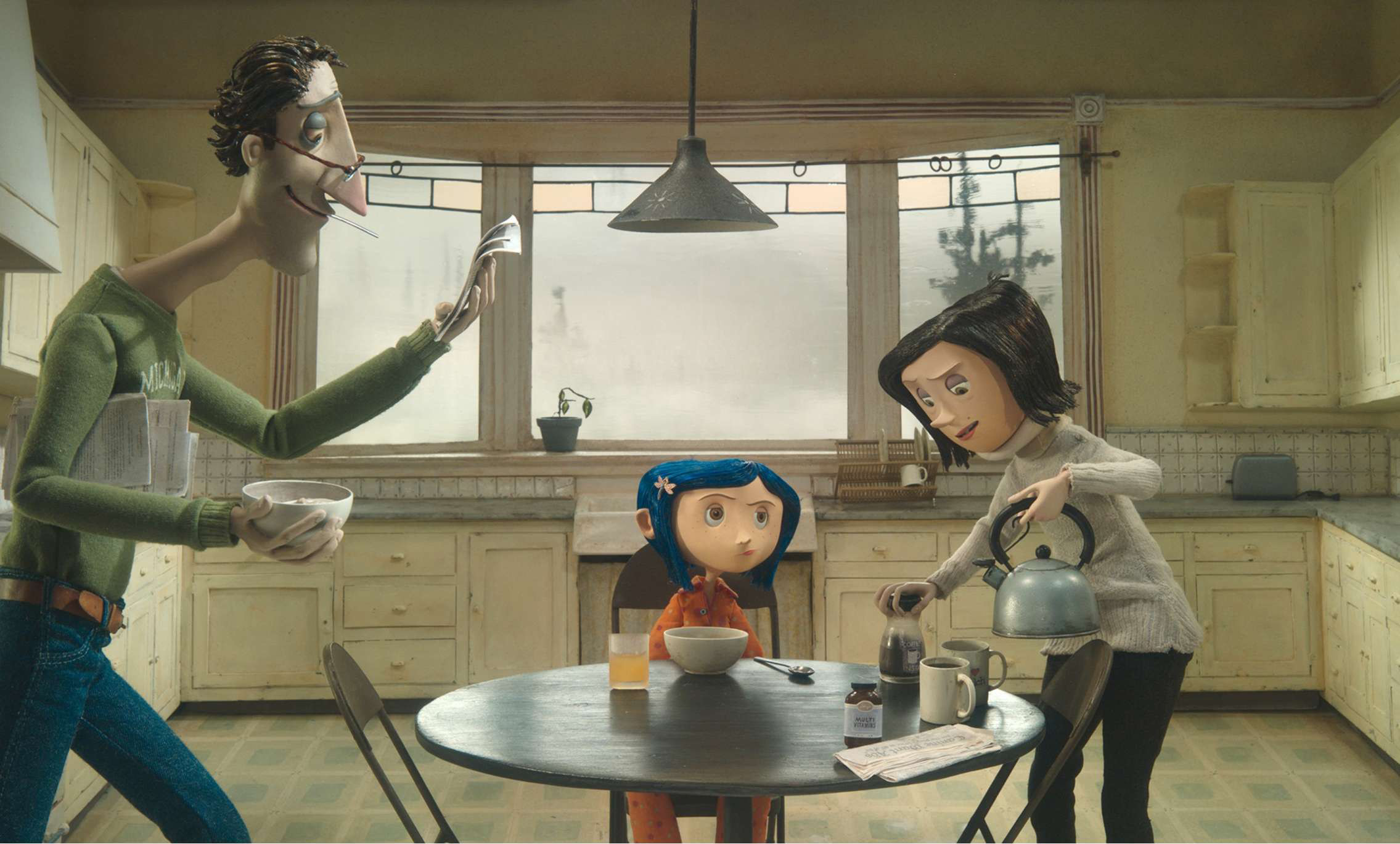  p>《鬼妈妈》是一部2009年出品的停格惊悚奇幻动画电影,改编自 a