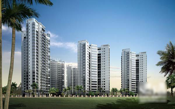  p>魅力之冠在社区内部共建造5栋18~24层的现代蝶式高层住宅,建筑底层