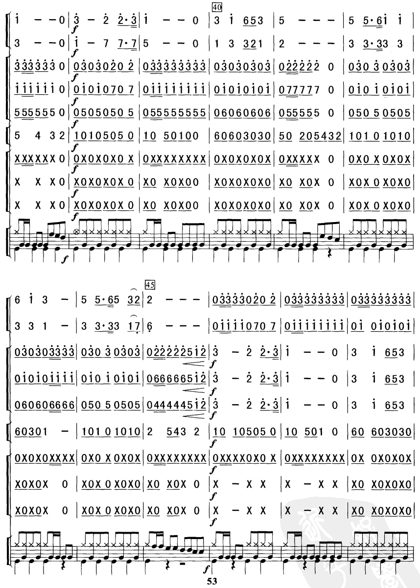 总谱大致可分为大总谱,袖珍总谱,开列总谱,钢琴总谱,声乐总谱,缩编