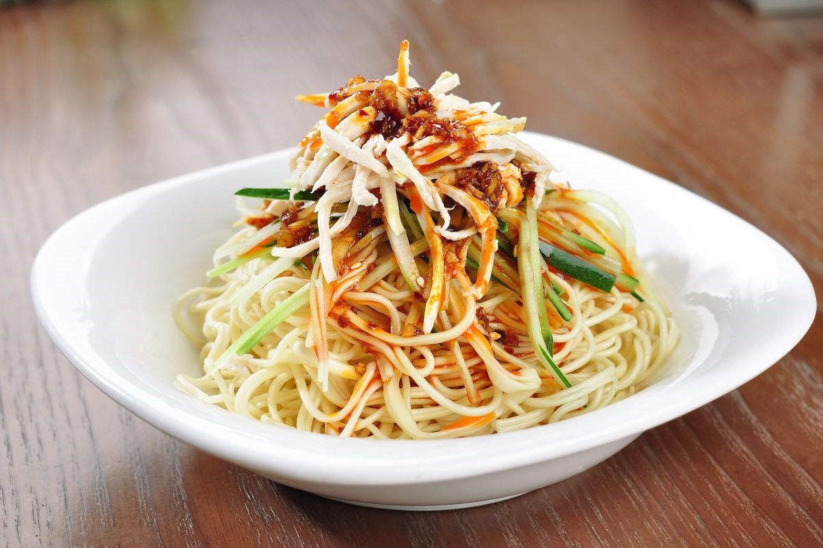 鸡丝凉面图片 全网资源