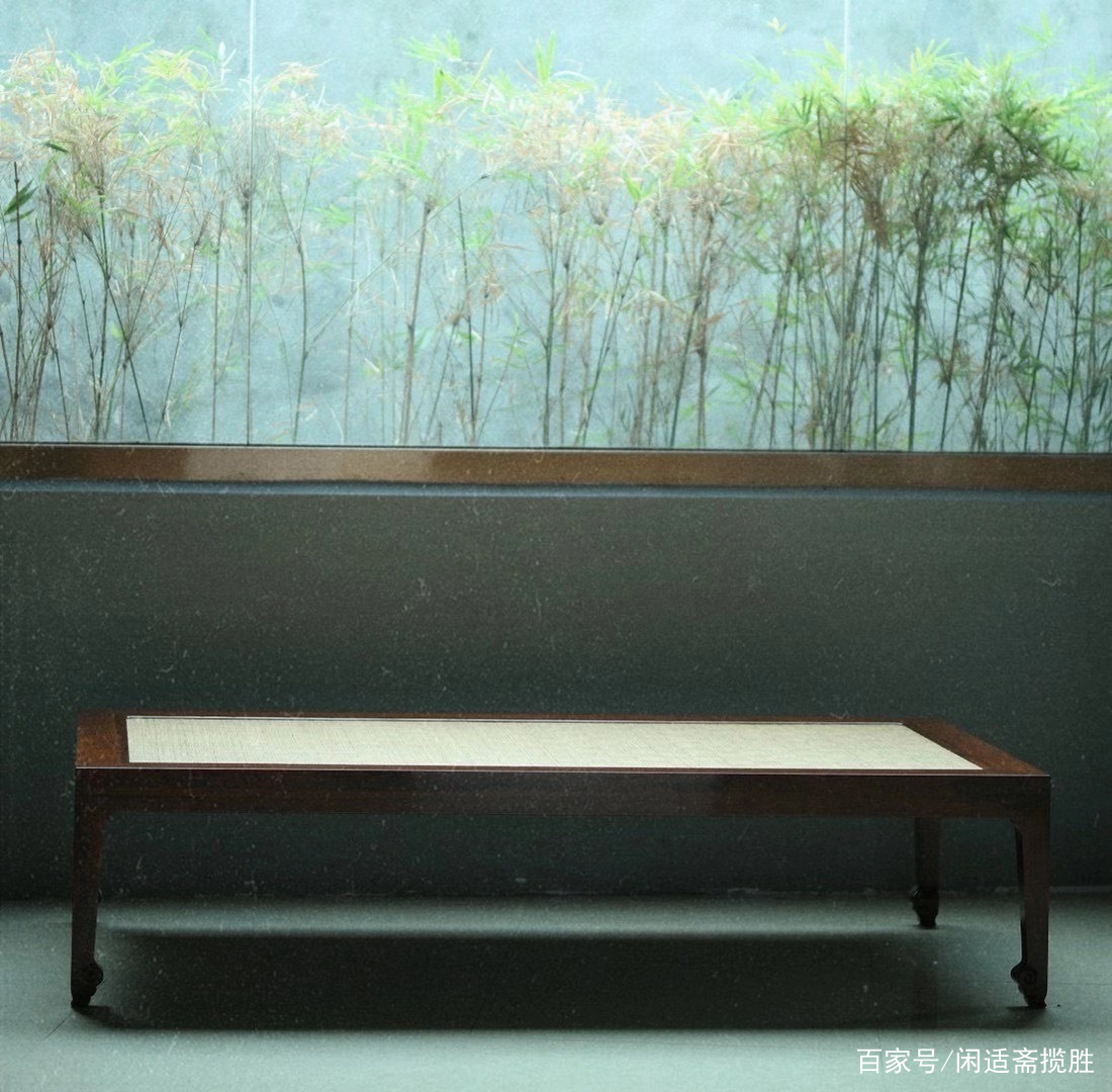 承袭中式古风，奥氏黄檀，四面平卧榻_百科TA说
