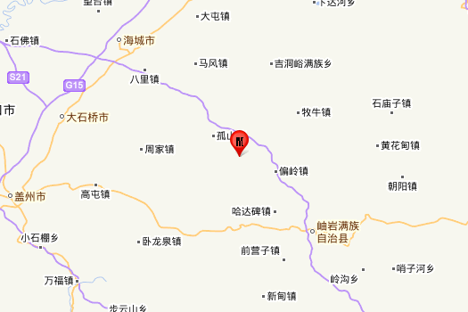 2021年1月17日辽宁鞍山市岫岩县2.8级地震