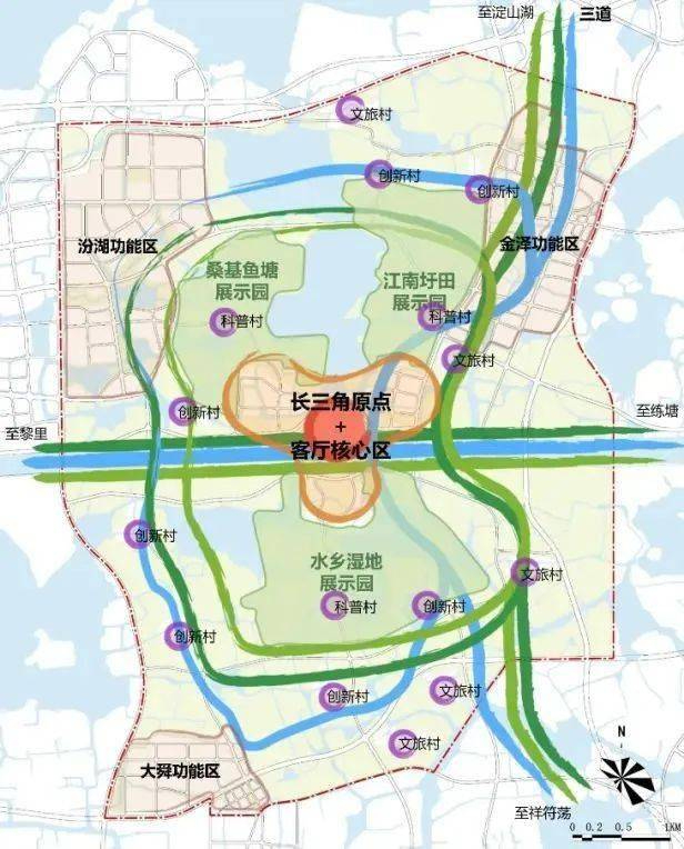 水乡客厅·方厅水院 沪苏浙一体化生态绿色高质量发展核心示范区_百科TA说
