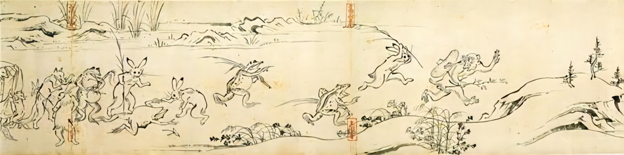 鸟兽人物戏画_百度百科