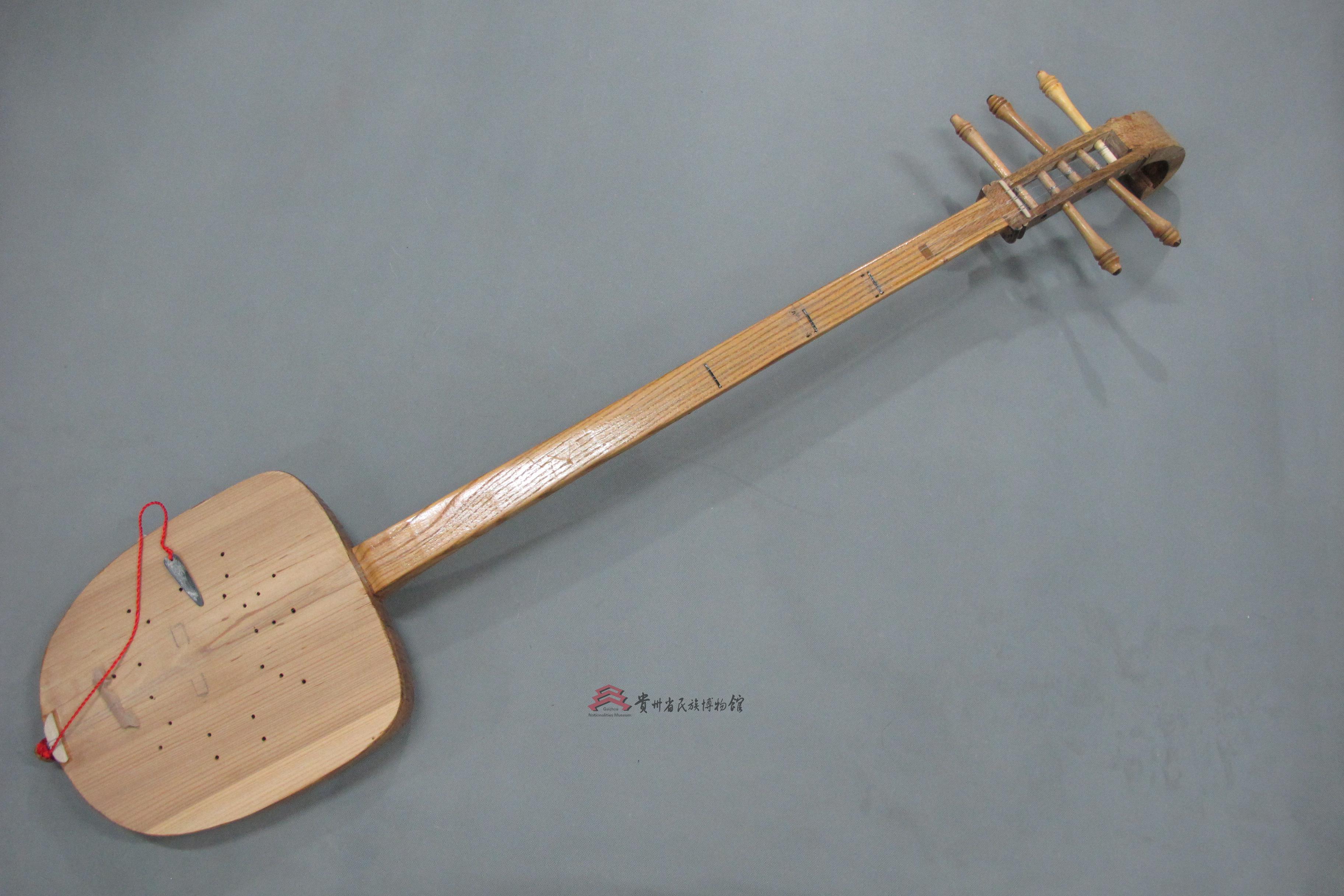 当代尚重侗族特大琵琶