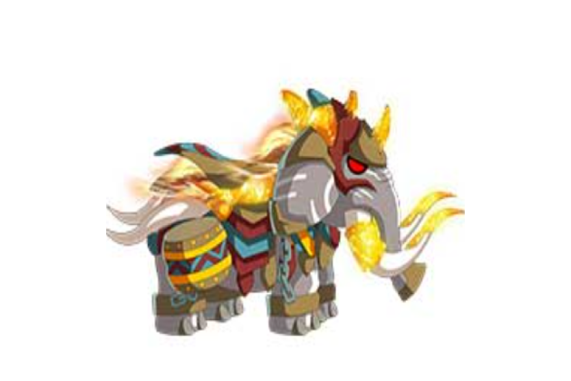  p>狂蹄战象是游戏《造梦西游4手机版》中的坐骑. /p>