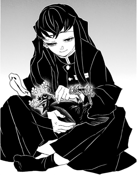 受灶门炭治郎的影响,无一郎的记忆得到恢复,他的个性也得到了改变[66]