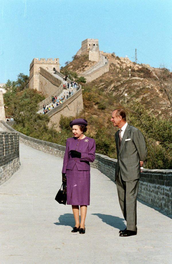 伊丽莎白二世访华