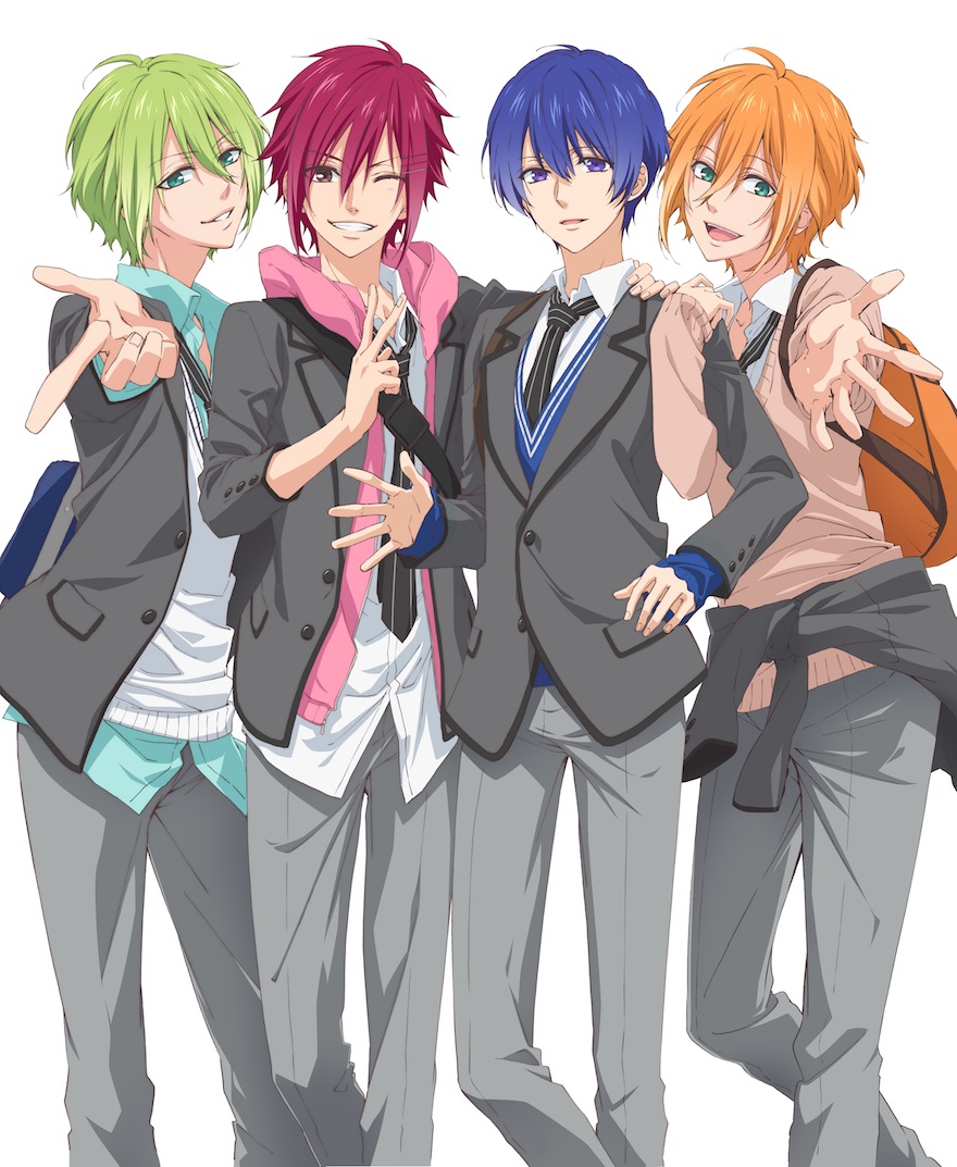 的big bang》改编自rejet社于2012年末推出的四人男子虚拟偶像团体" a