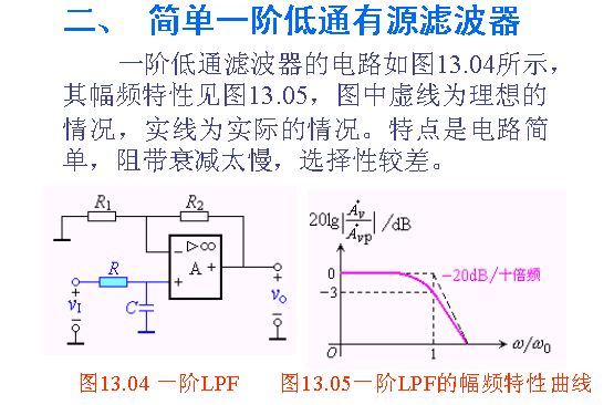  p>一阶低通滤波器的特性一般用 a href="#" data-lemmaid="8440011">