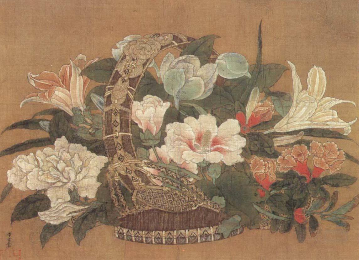 李嵩花篮图