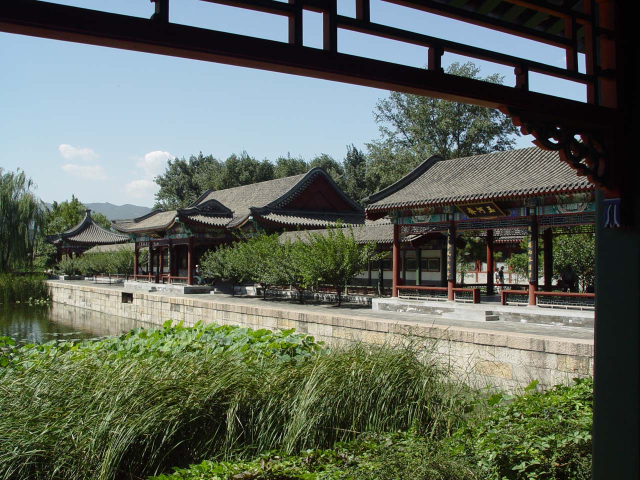 颐和园耕织图景区