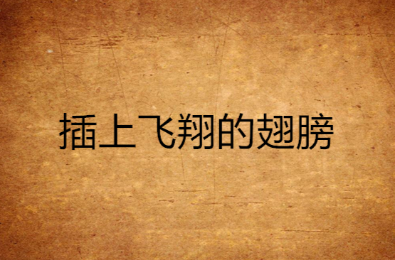 插上飞翔的翅膀